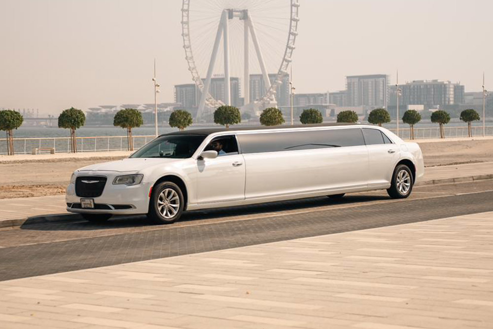 chauffeur-driven limousine