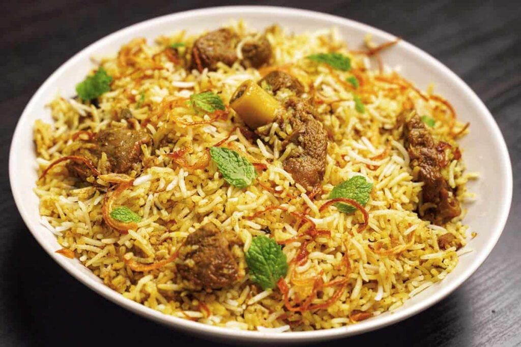 Ultimate Guide to Best Foods in Dubai : 10 Must-Try Dishes and Cafes 7 Meat Biryani
