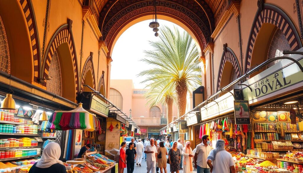 Traditional markets in Dubai